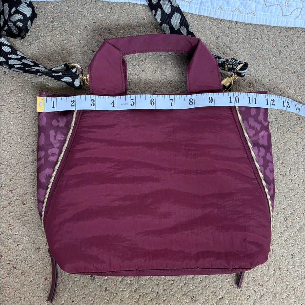 Stella & Dot Zip It Crossbody-Oxblood Burgundy - Picture 13 of 15